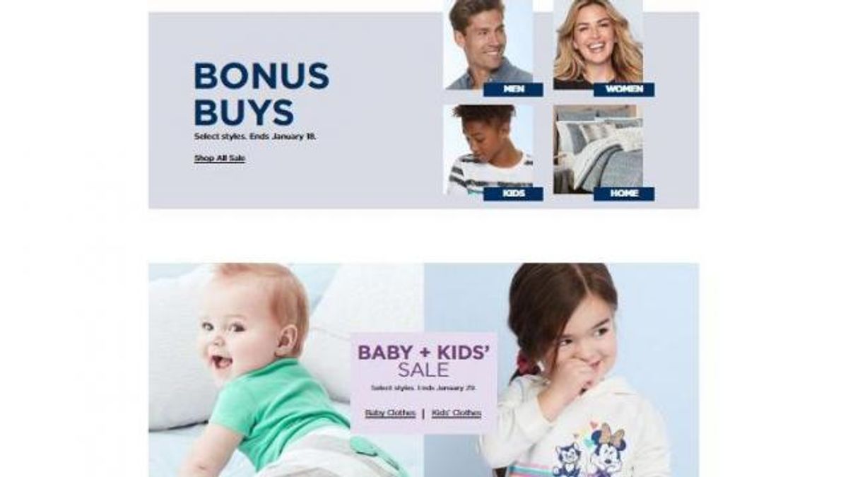 Kohl's Sale