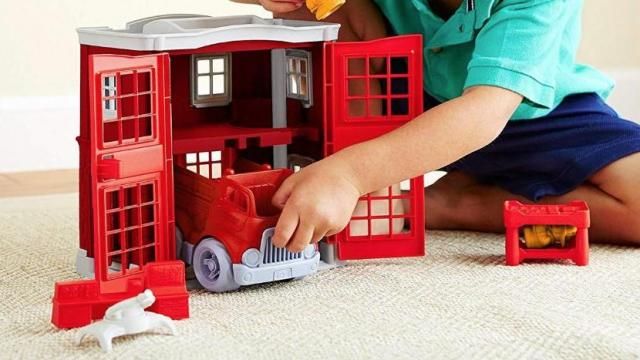 Green Toys Fire Station Playset only 14.99 62 off