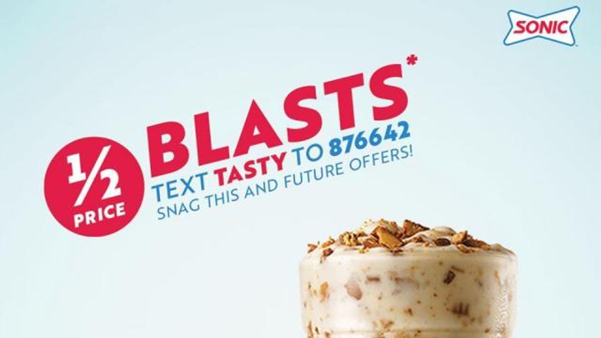Sonic Drive-In Offer