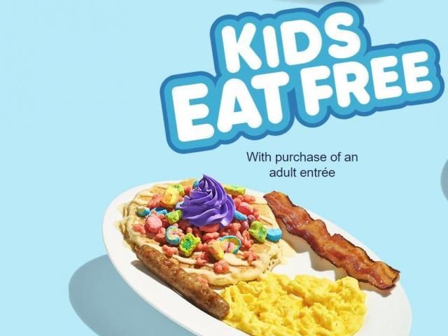 Kids Eat Free With Purchase Of Entree