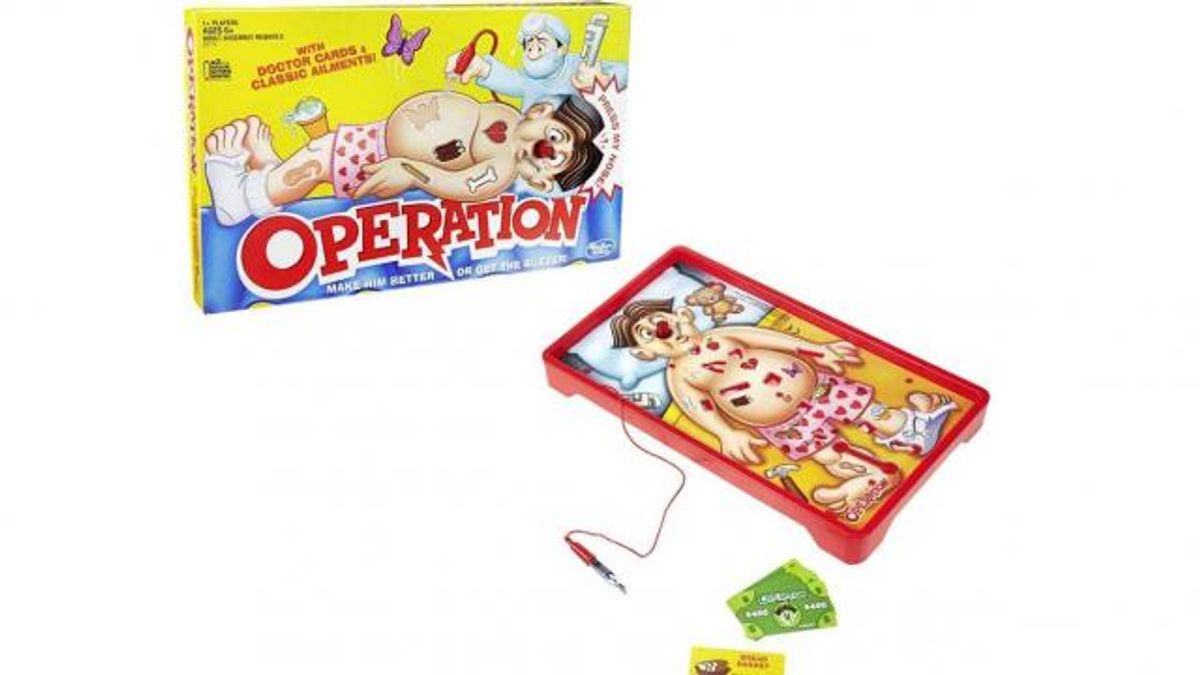 Classic Operation Game by Hasbro