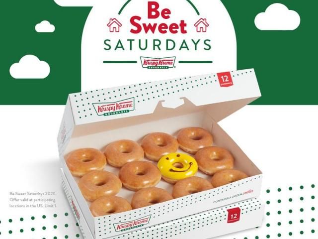 Krispy Kreme: BOGO dozen doughnuts on May 16