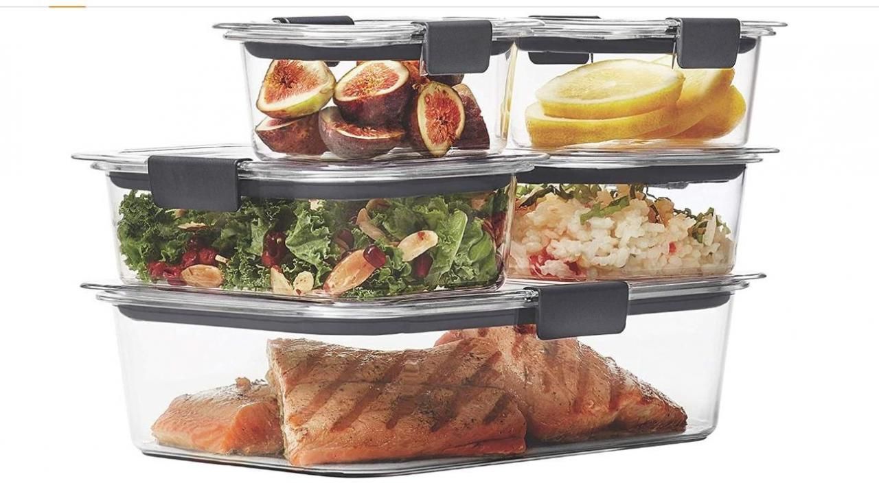 Rubbermaid Brilliance Food Storage Containers 10-Piece Set only $15.29