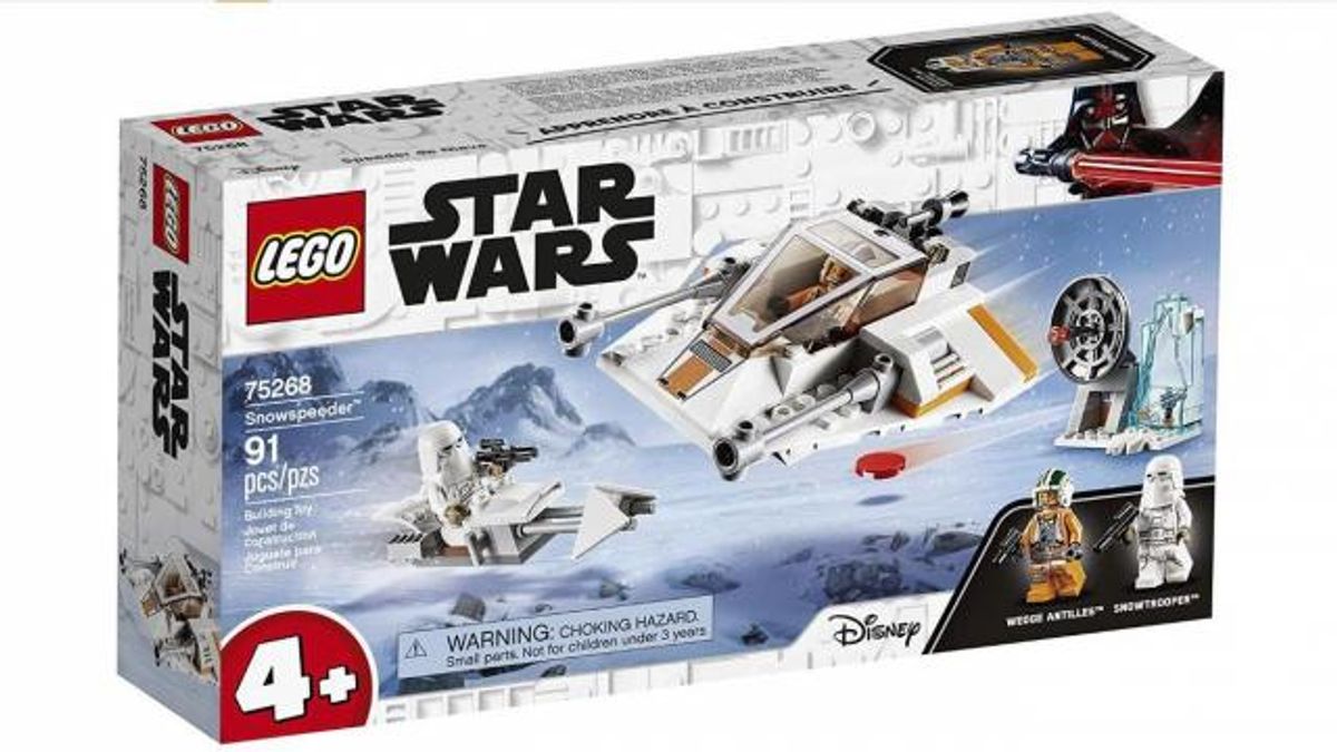 LEGO Star Wars Snowspeeder Starship Toy Building Kit