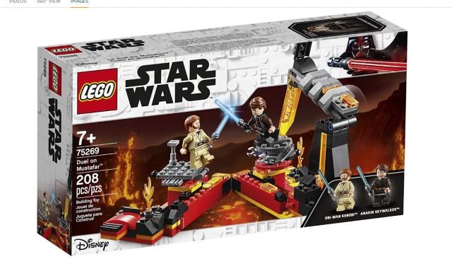 LEGO Star Wars Revenge of the Sith Duel on Mustafar Building Kit
