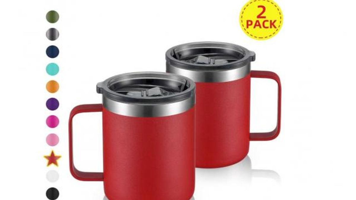 Stainless Steel Insulated Coffee Mug Set