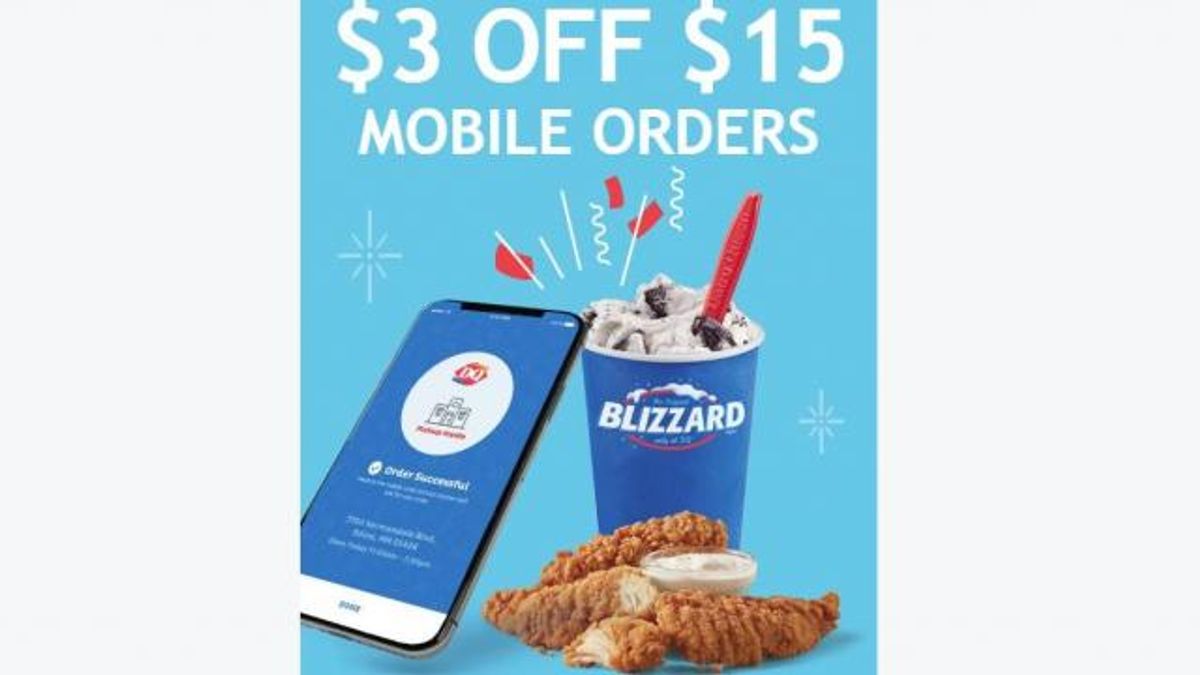 Dairy Queen Offer (photo courtesy Dairy Queen)