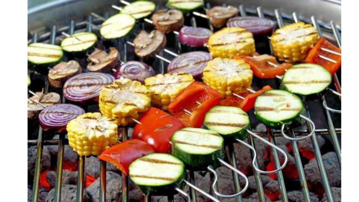 Grilled vegetables (photo courtesy Food Bank of Central & Eastern North Carolina)