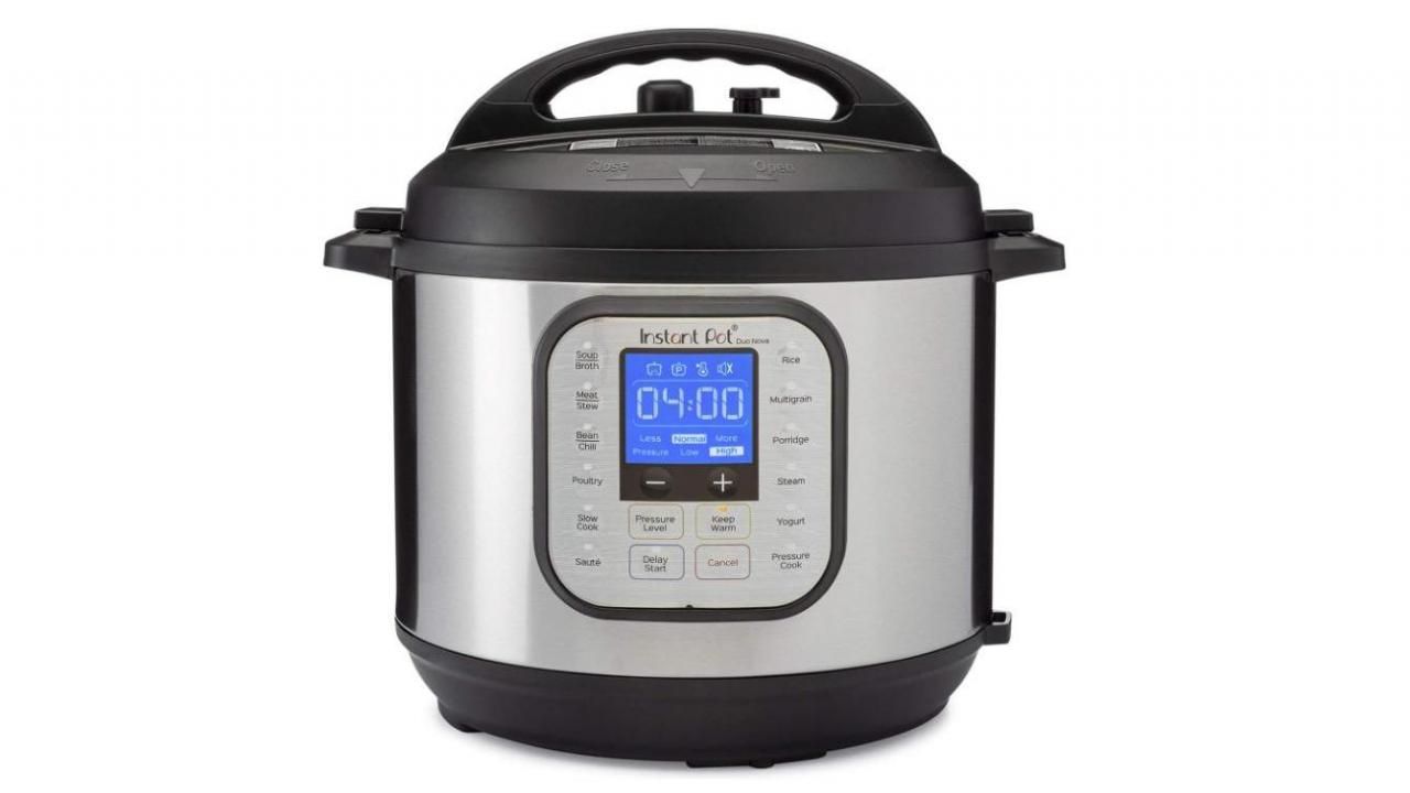 Instant Pot 6 Qt Duo Nova 7 in 1 Pressure Cooker only 59.99 at Amazon and Kohl s