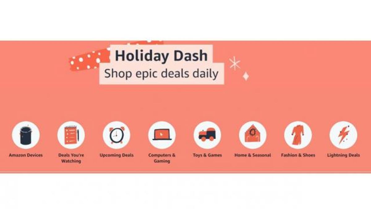 Amazon Holiday Dash Sale (photo courtesy Amazon)