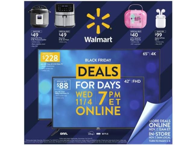 Walmart Black Friday ad: Deals for first weekly sale include TVs, toys and  more