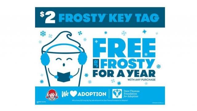 Wendy's Brings Back Its Free Frosty Key Chains