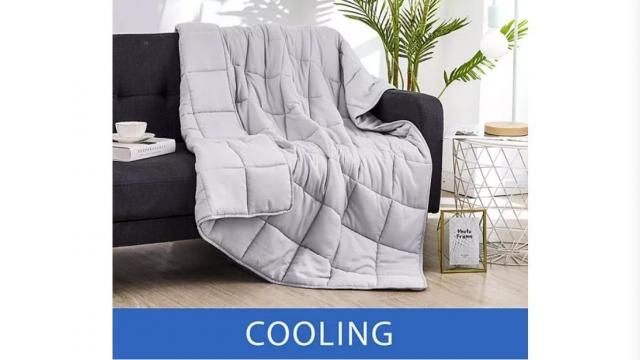 Arctic comfort cooling online weighted blanket