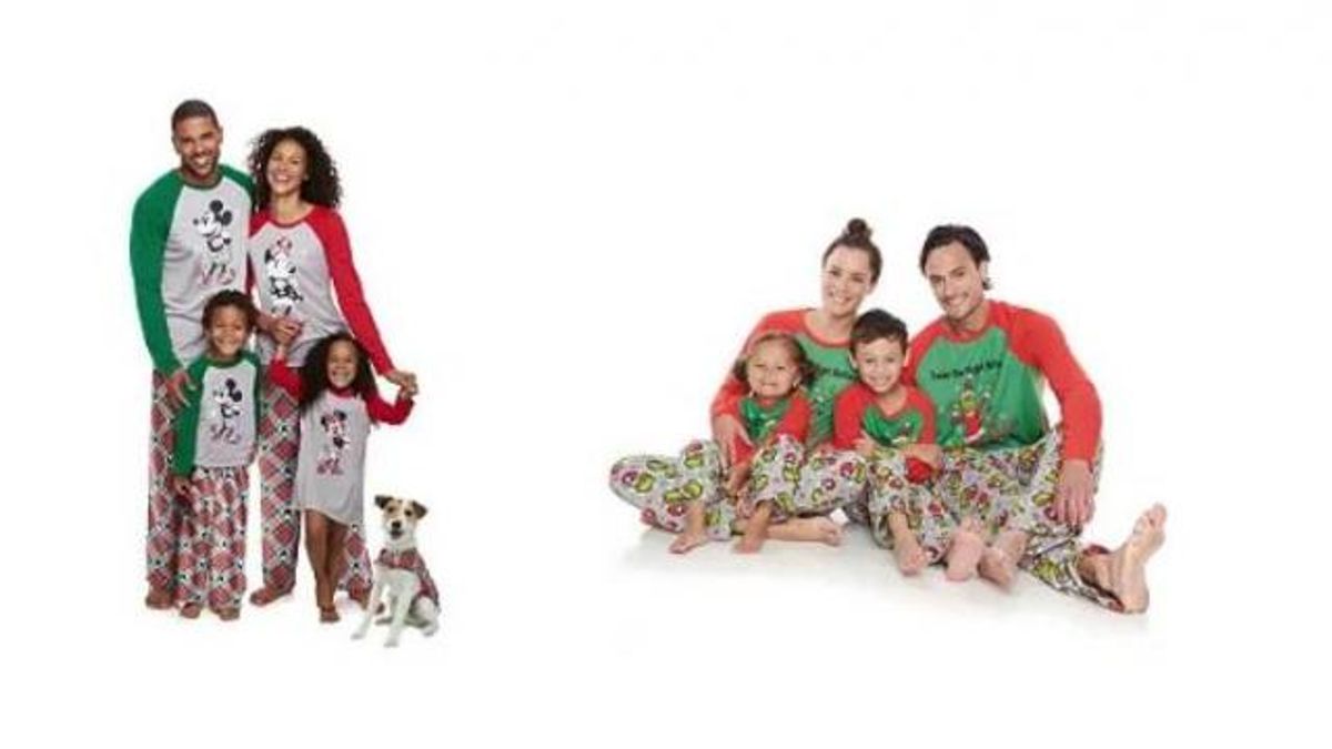 Family Pajamas at Kohl's (photo courtesy Kohl's)