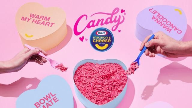 Candy Kraft Mac & Cheese (photo courtesy BusinessWire)