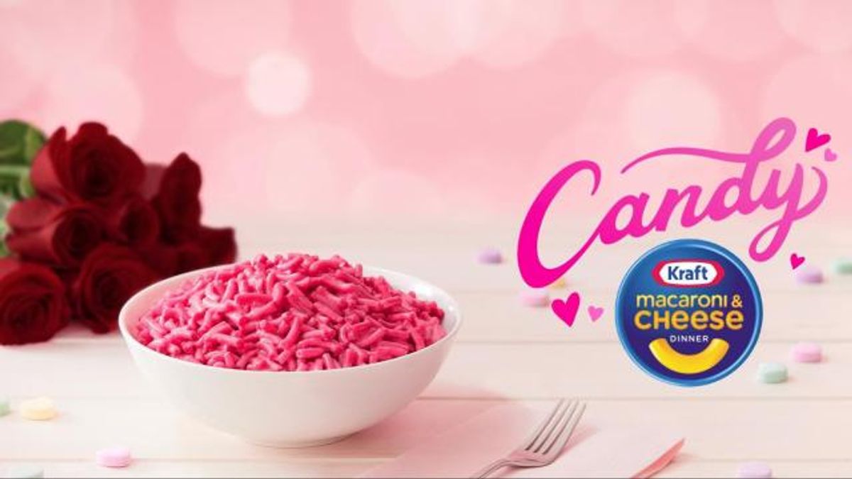 Candy Kraft Macaroni & Cheese (photo courtesy BusinessWire)