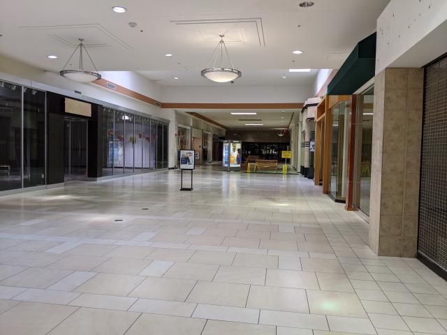 Inside Cary Towne Center on Jan. 28, 2021