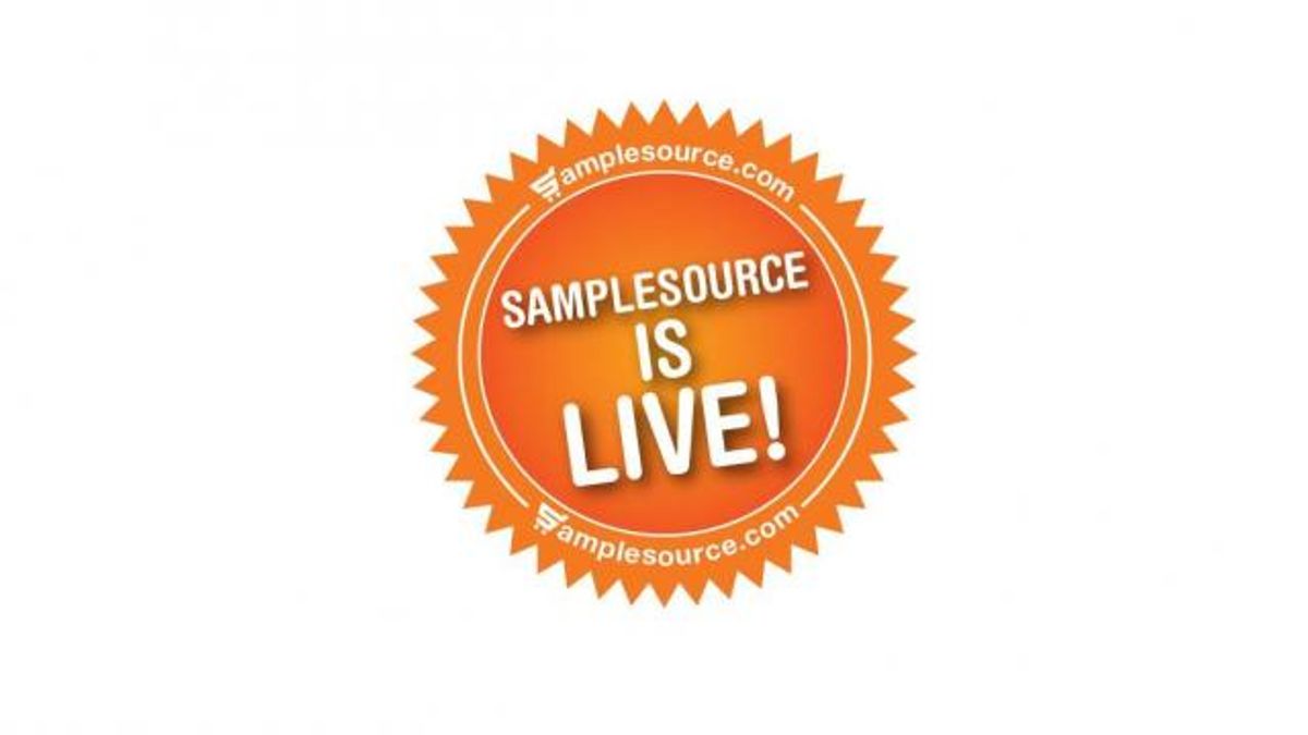Samplesource is Live (photo courtesy Samplesource)