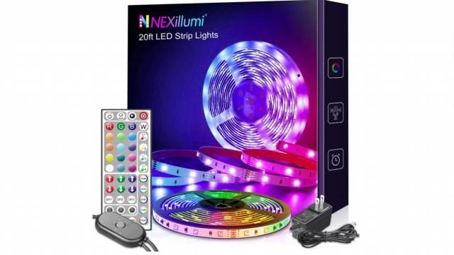 Color Changing LED Strip Lights (photo courtesy Amazon)