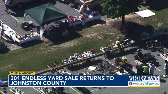 Highway 301's 'endless yard sale' returns to Johnston County
