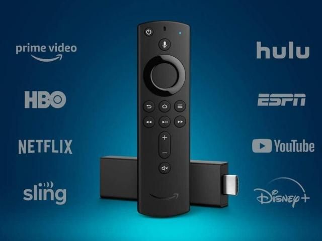 Fire TV Stick 4K streaming device with Alexa Voice Remote only
