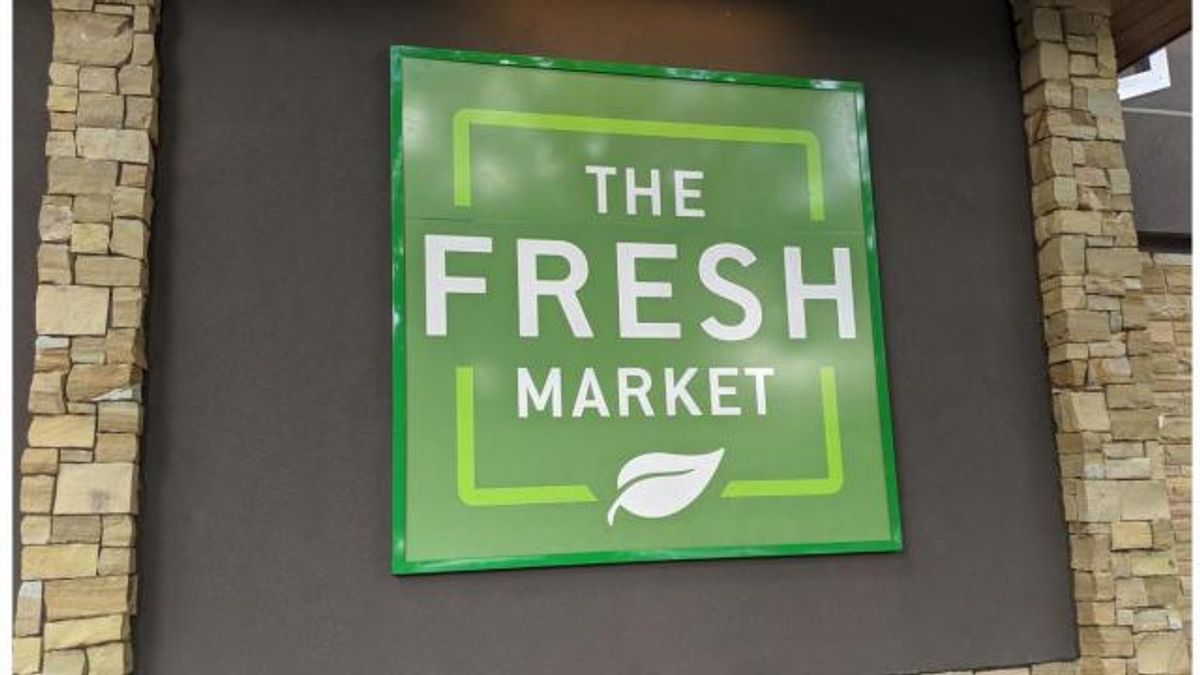 The Fresh Market Store Sign, Raleigh, NC 