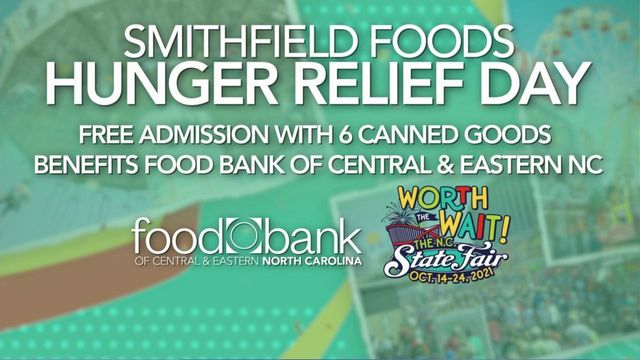 Donate food, get free admission to NC State Fair