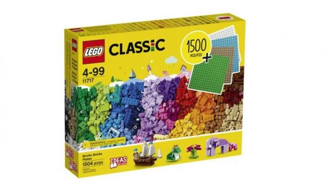 LEGO Classic - Creative Transparent Bricks - Best for Ages 4 to 11