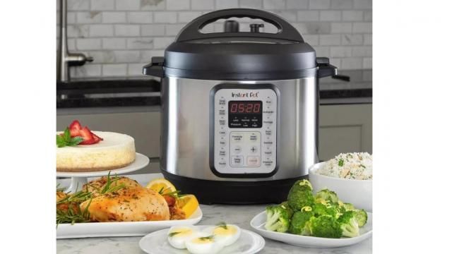 Instant Pot 6qt 9-in-1 Pressure Cooker Bundle only $59.99 (54% off) at ...