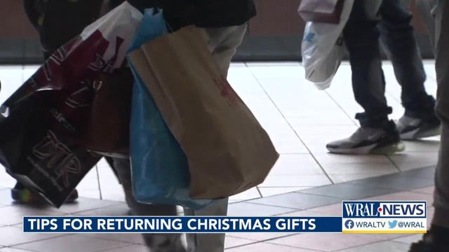 Tips for returning Christmas gifts 