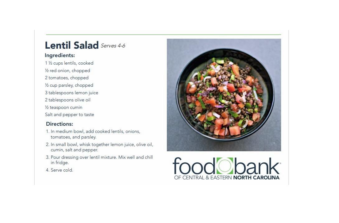 Food Bank article and recipe: Celebrate a World of Flavors