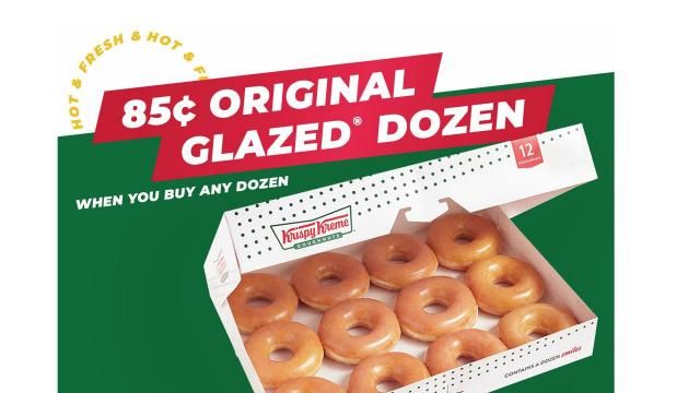 Krispy Kreme Celebrating 85th Birthday With $0.85 Glazed Dozen Offer On ...