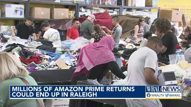 Raleigh store a hub for Amazon Prime Day returns 