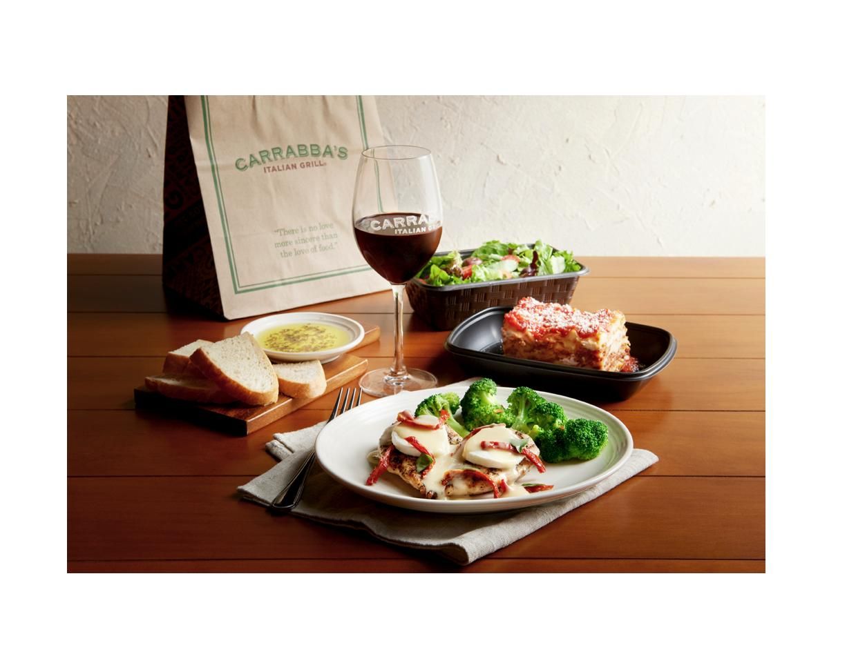 Carrabba's take 2025 out menu