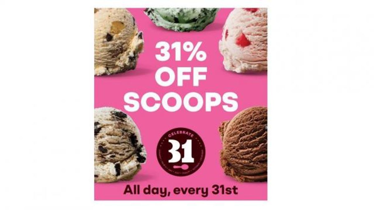 Baskin-Robbins Promotio (nphoto coutesy Baskin-Robbins)