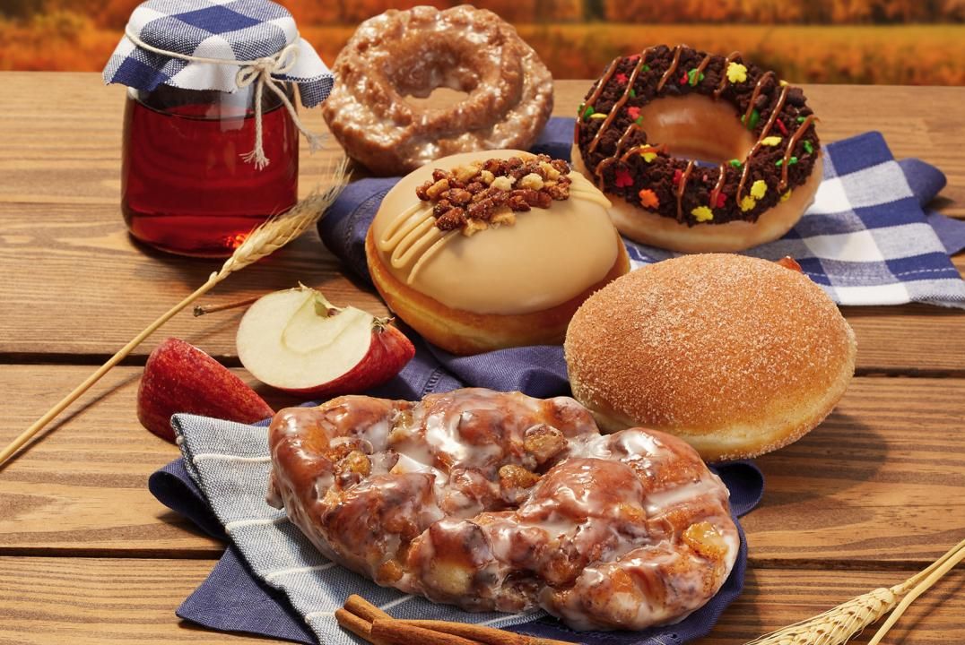 Free Krispy Kreme Autumn's Orchard Doughnut on Sept. 20 with