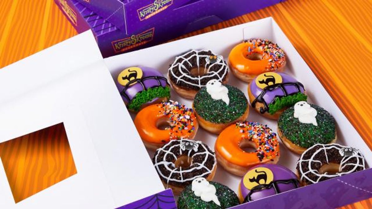 Krispy Kreme Halloween Doughnuts (photo courtesy Krispy Kreme)