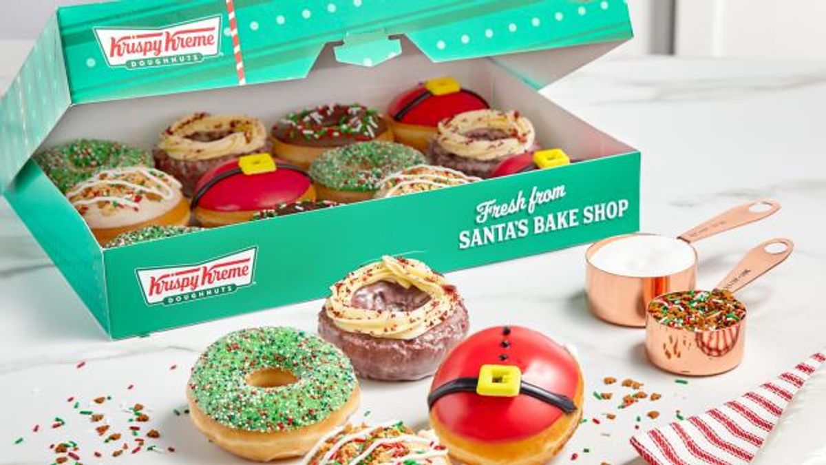 Krispy Kreme Santa’s Bake Shop Collection (photo: Krispy Kreme)
