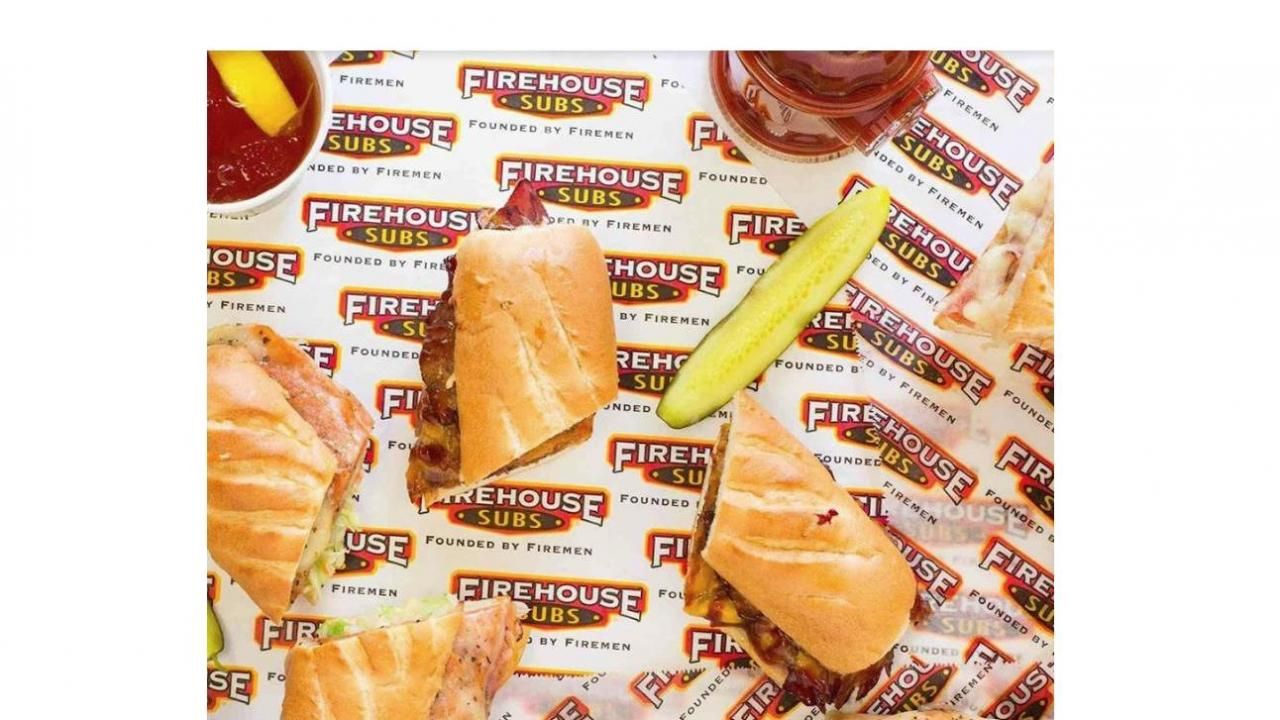 What time does firehouse hot sale subs close