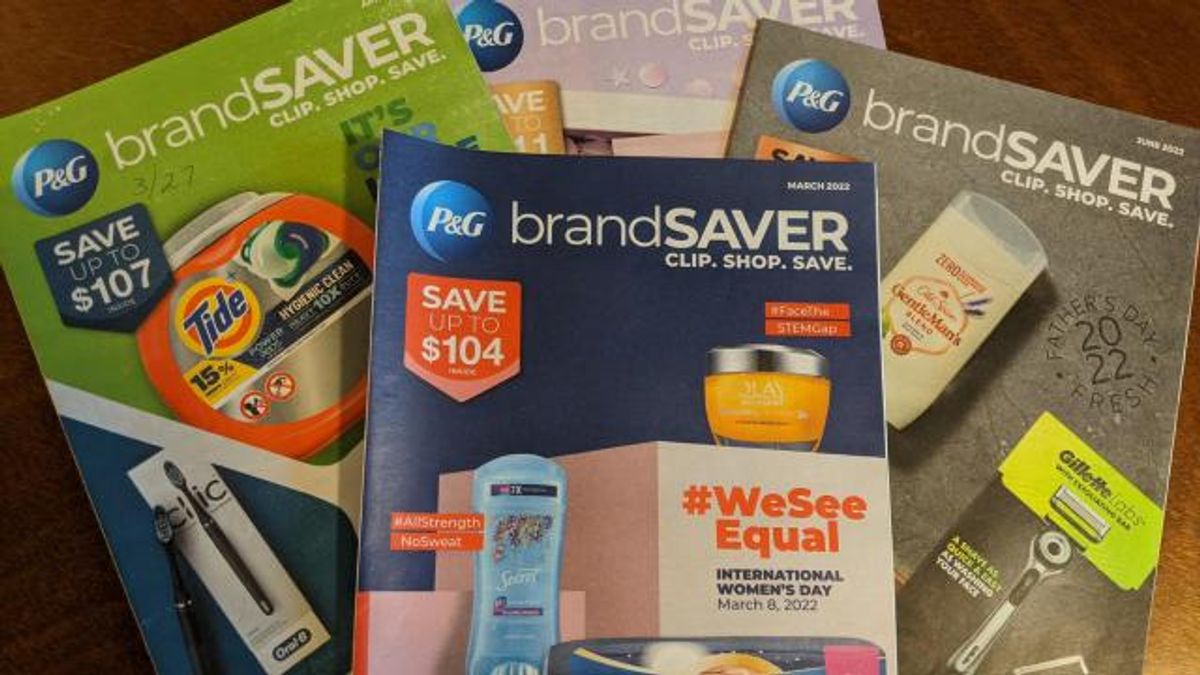 P&G coupon inserts