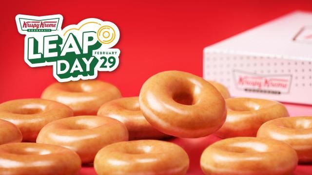 Krispy Kreme Leap Day Graphic (photo courtesy Krispy Kreme)