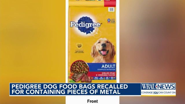 Pedigree recalls some hard dog food