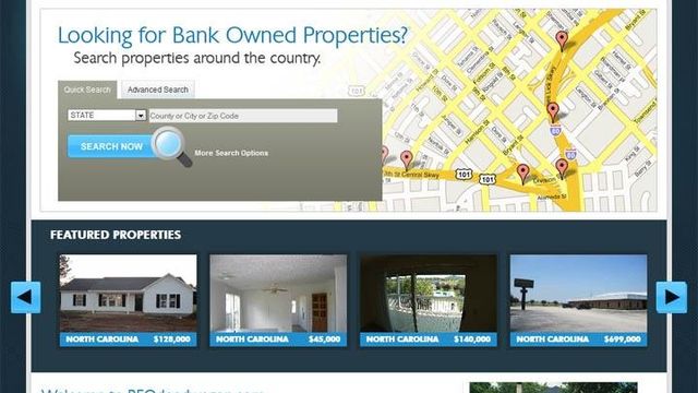 Site helps banks market foreclosed properties