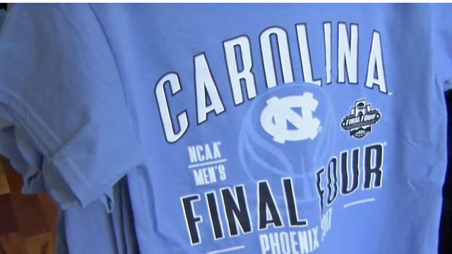 T-shirt printers can't keep up with Tar Heel demand