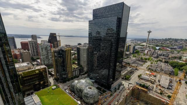 Amazon's HQ in Seattle