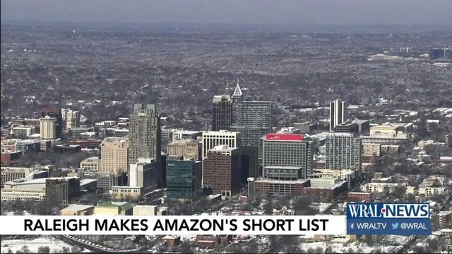 Amazon narrows field, possible Raleigh location revealed 