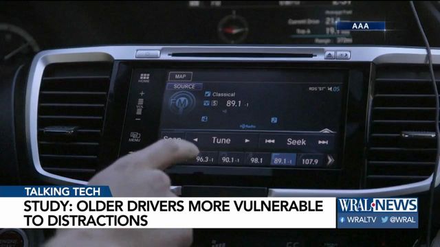 Talking Tech: Older drivers are vulnerable to in-vehicle technology