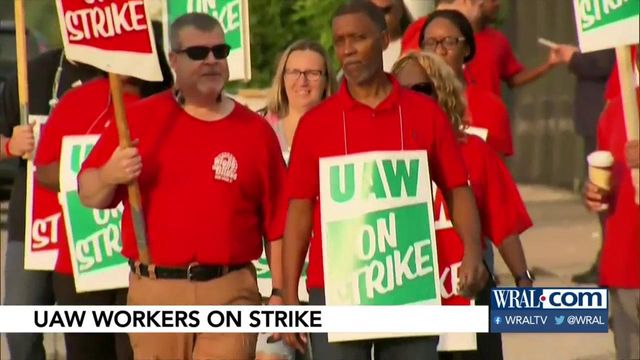 Overnight nearly 50,000 auto workers went on strike