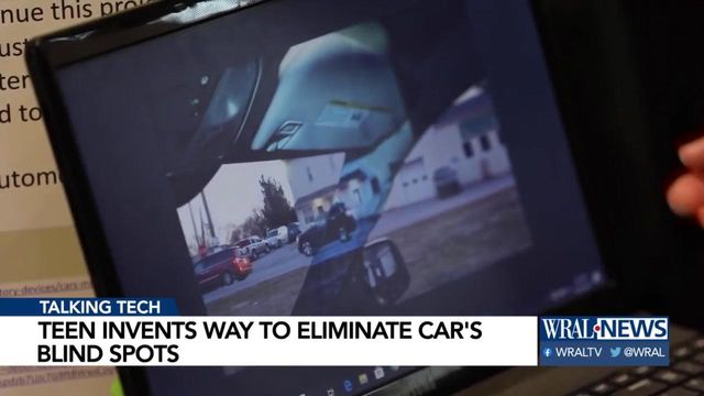 Talking Tech: Teen finds way to eliminate a car's blind spots