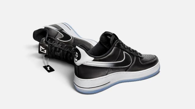 Colin Kaepernick's Air Force 1 sneakers with a not-so-subtle
